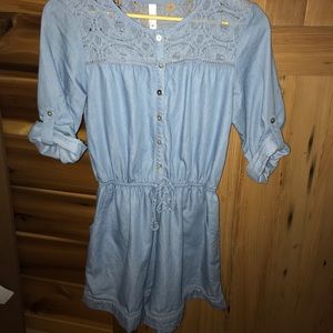 Xhilaration Denim romper
